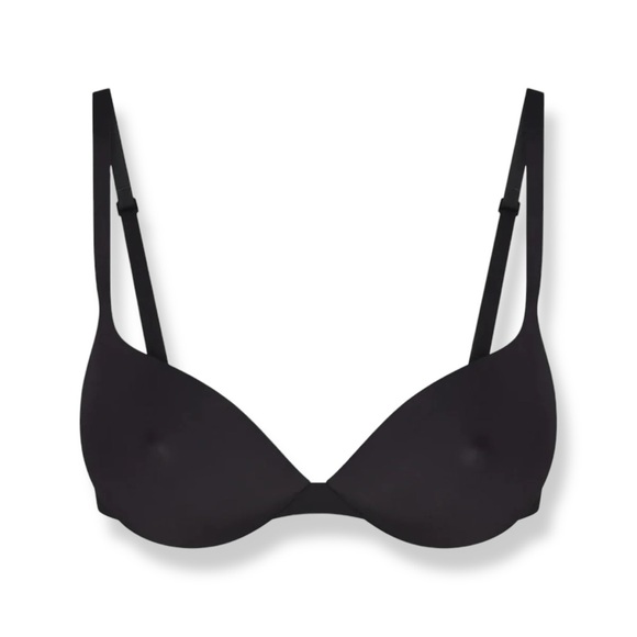 Skims “Ultimate” Push-Up Nipple Black Bra 34C NWOT - Picture 3 of 11